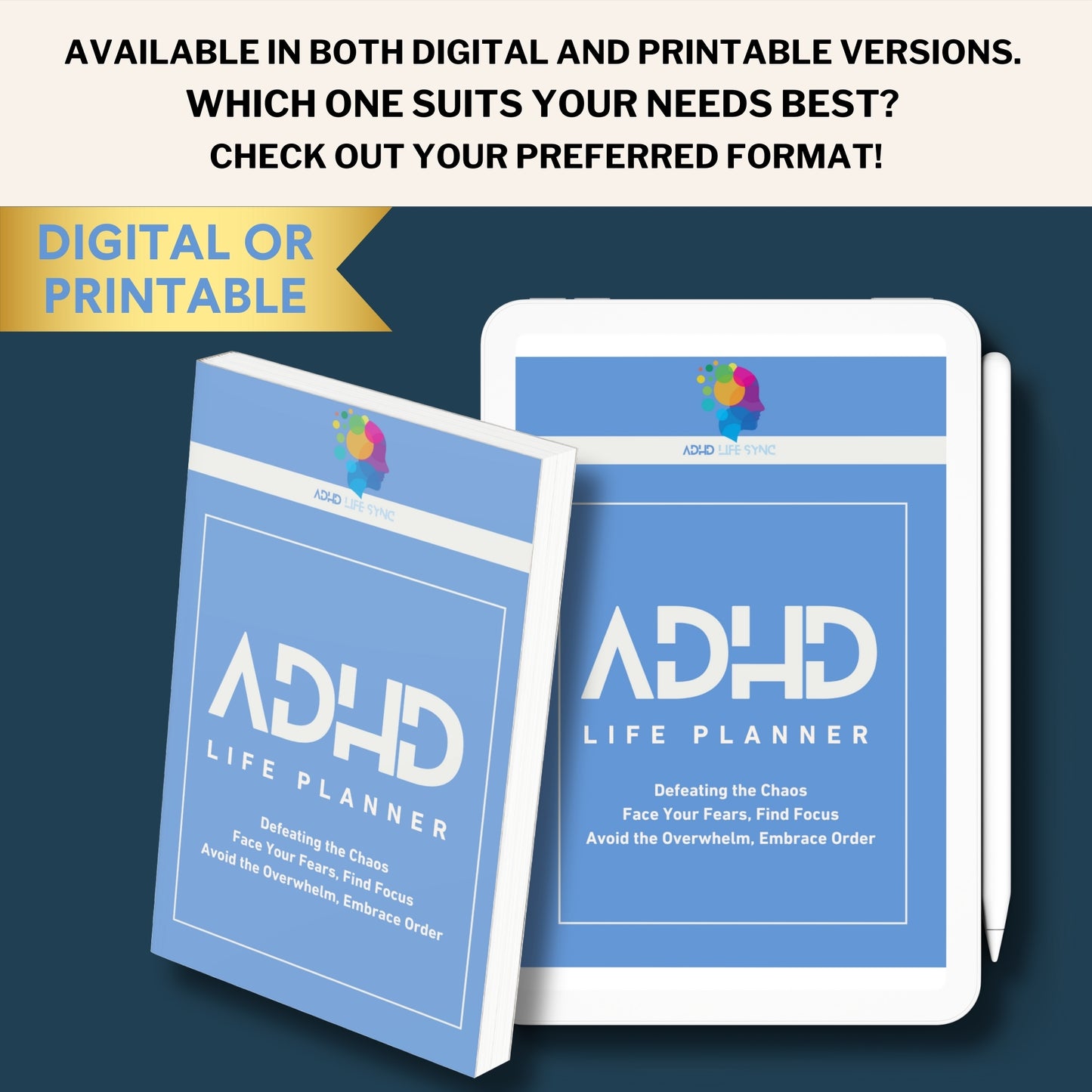 ADHD LIFE PLANNER - Digital Version