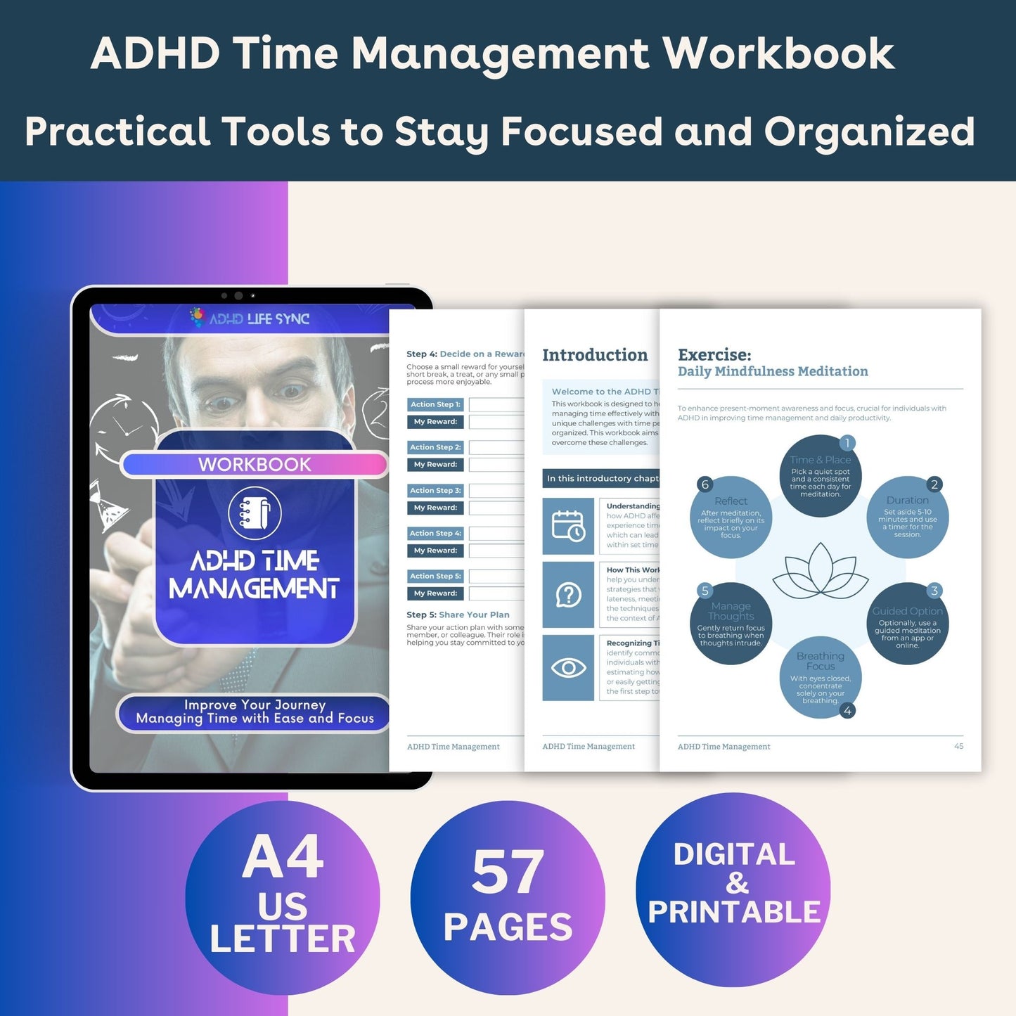 ADHD Time Management Workbook