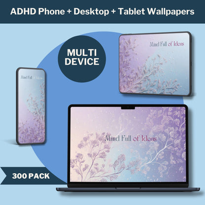 ADHD-Friendly Wallpapers for PC - Phone - Tablet