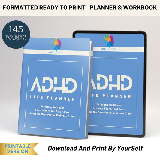 ADHD LIFE PLANNER - Printable Version