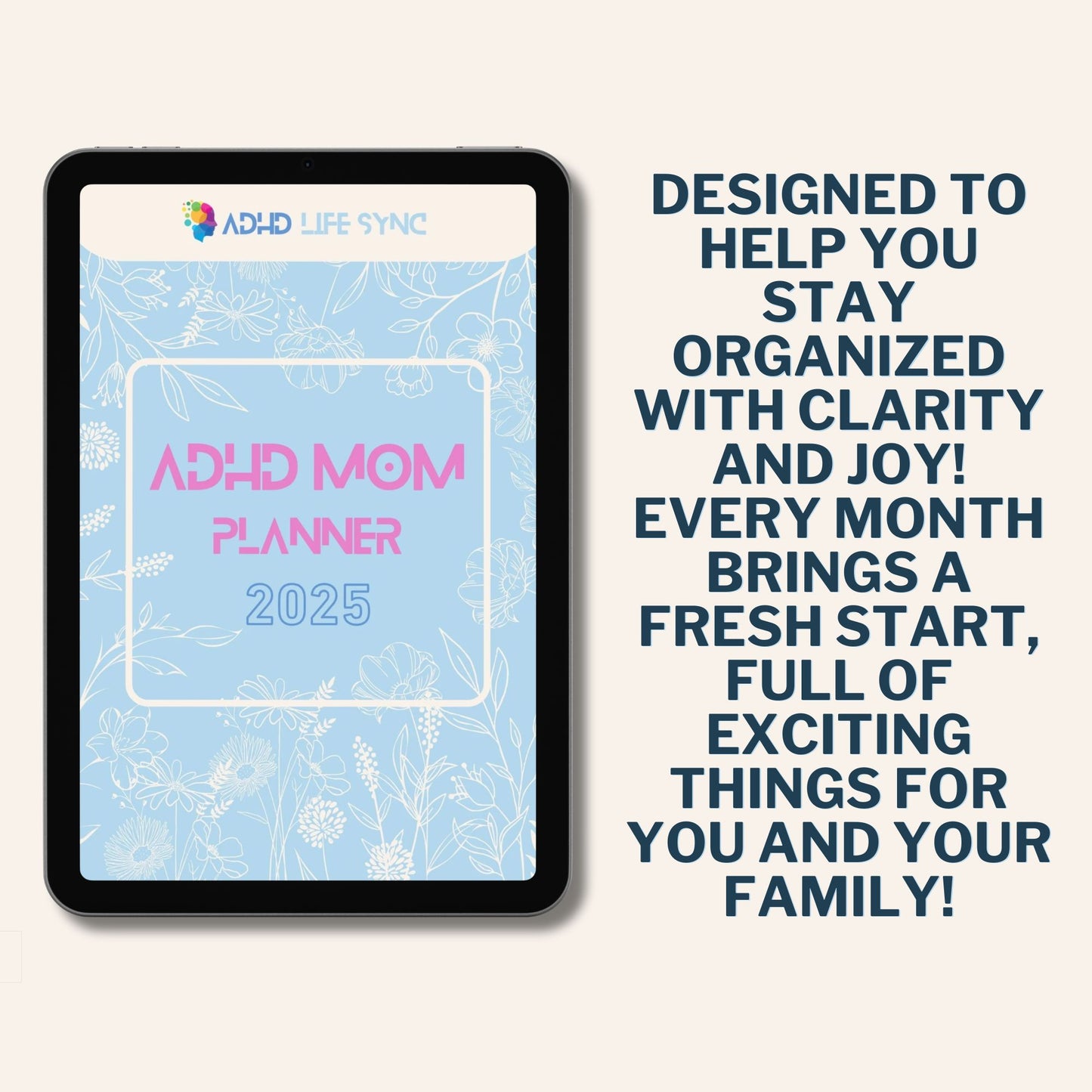 ADHD MOM PLANNER - Digital and Printable