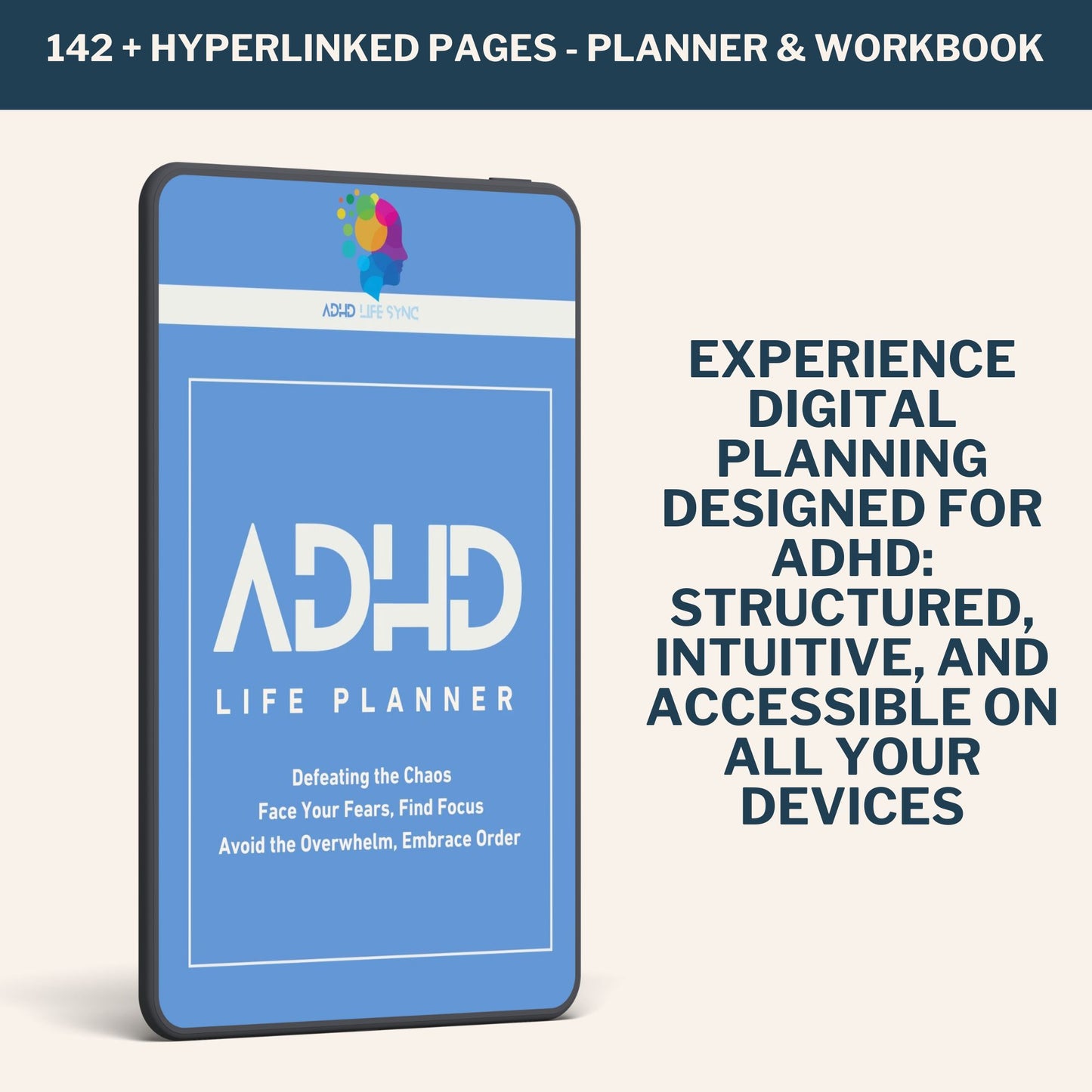 ADHD LIFE PLANNER - Digital Version