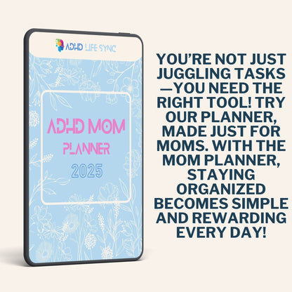 ADHD MOM PLANNER - Digital and Printable