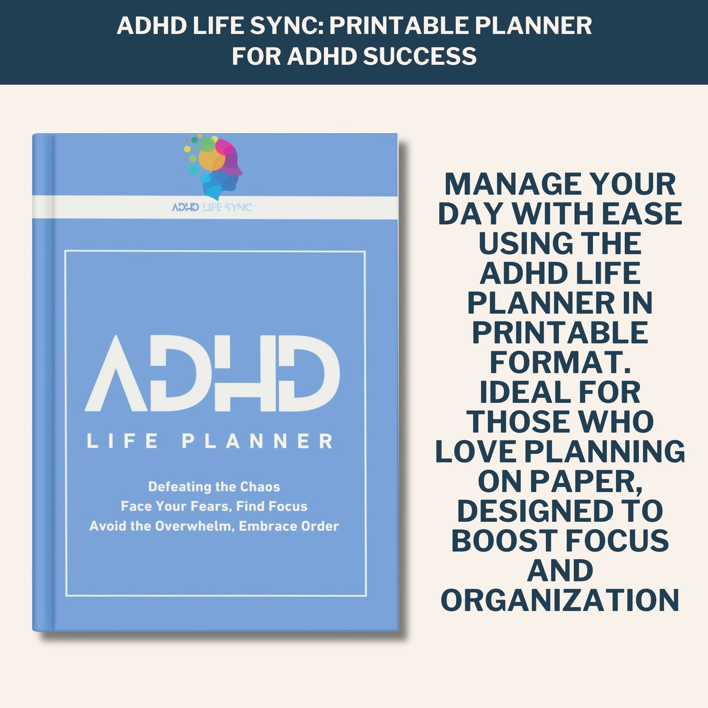 ADHD LIFE PLANNER - Printable Version