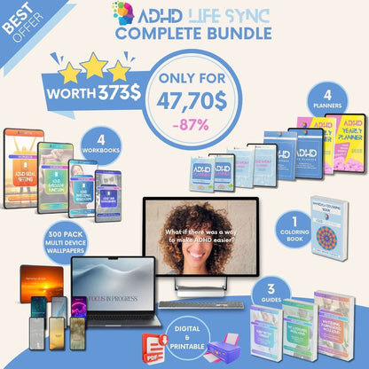 ADHD LIFE SYNC COMPLETE BUNDLE