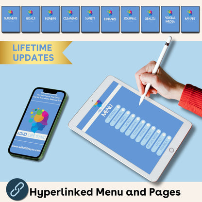 ADHD LIFE PLANNER - Digital Version