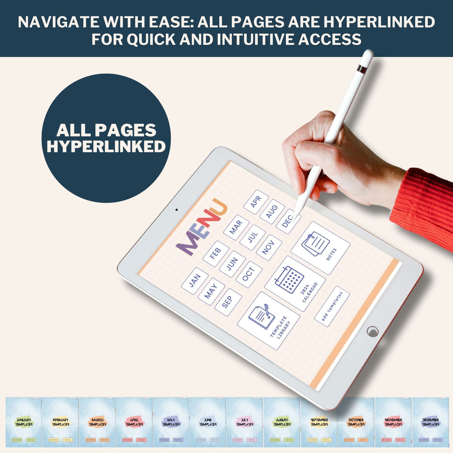 ADHD YEARLY PLANNER 2025 - Digital Version