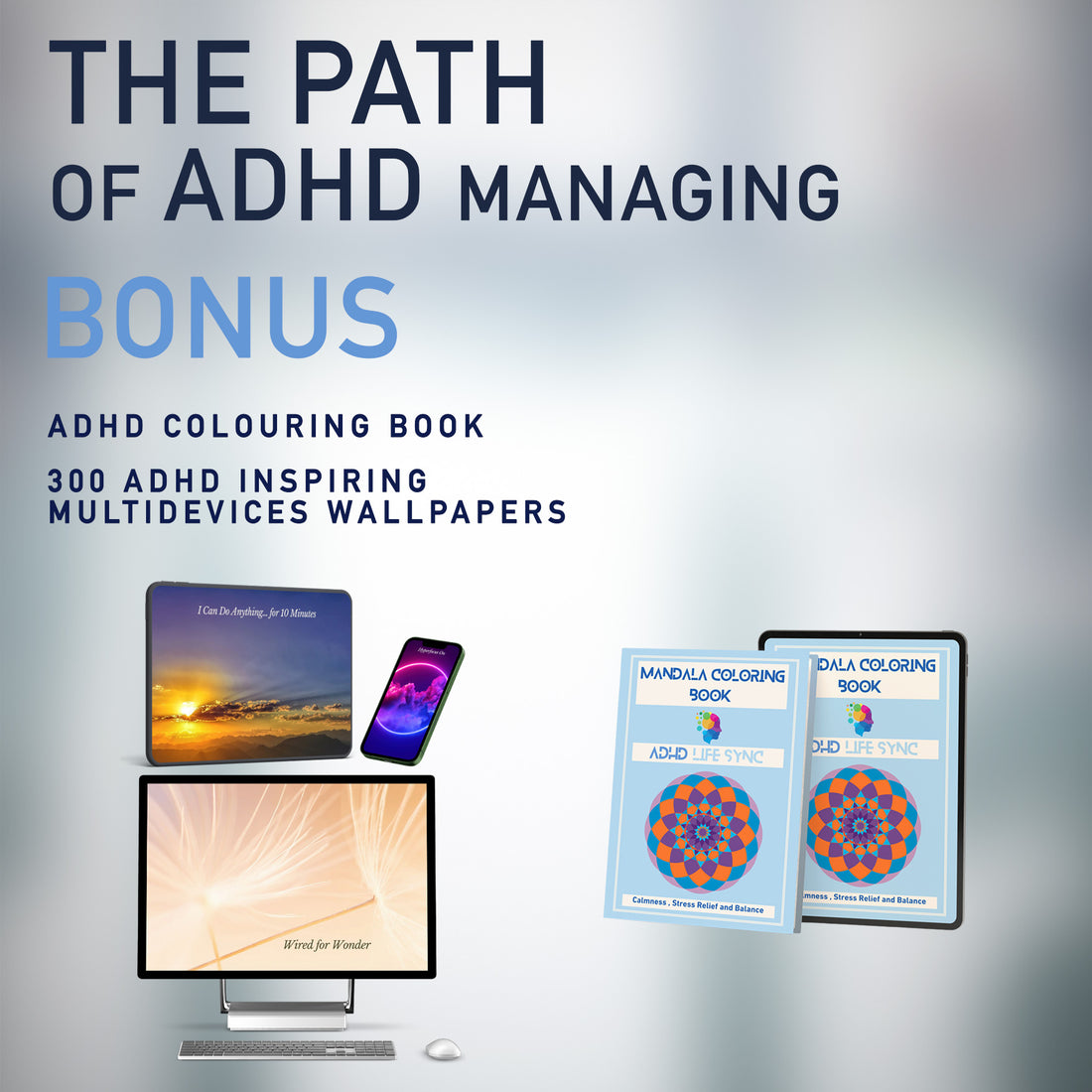 Adhd Computer Background ADHD Wallpapers: Visual Tools for Focus, Calm, and Inspiration โ ADHD ...