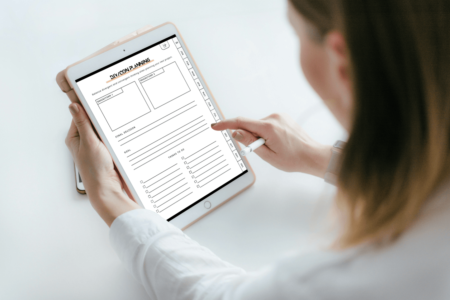 ADHD YEARLY PLANNER 2024 - Digital Version - Planner Digitale - ADHD Life Sync | Tools and Resources for Brains That Work Differently