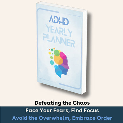 ADHD YEARLY PLANNER 2024 - Printable Version - Planner Stampabile - ADHD Life Sync | Tools and Resources for Brains That Work Differently