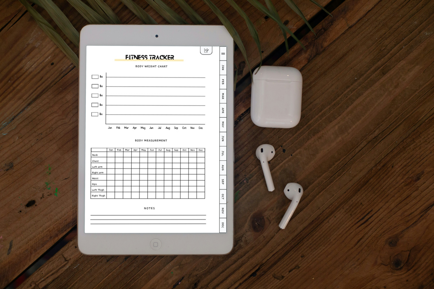 ADHD YEARLY PLANNER - Digital Version